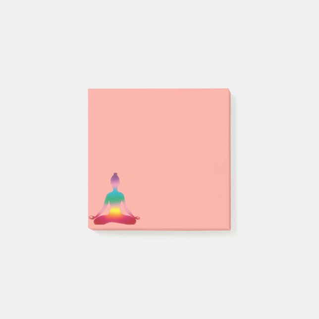 Yoga Meditation  Post-it Notes (Front)