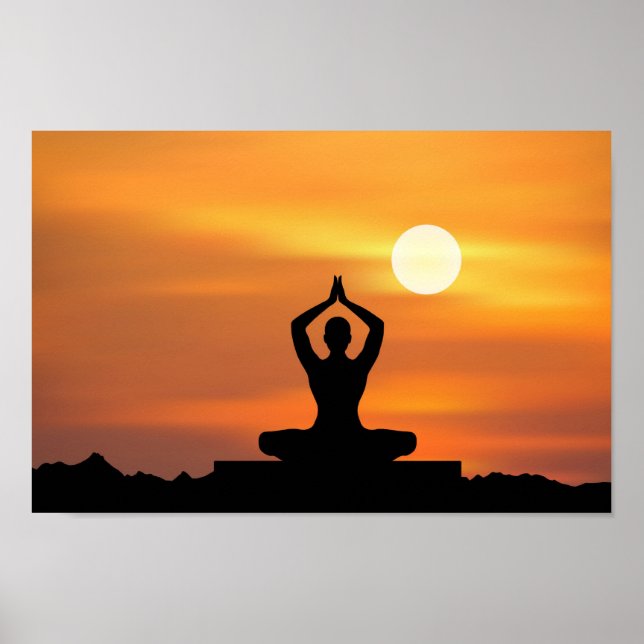 Yoga - Meditation Poster (Front)