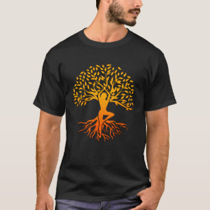 Yoga Meditation Tree Of Good Life T-Shirt