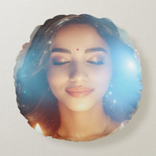YOGA - MEDITATION - WELLNESS - CARPE DIEM ROUND CUSHION