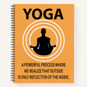 Yoga Meditation Yoga Notebook