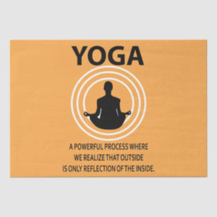 Yoga Meditation Yoga Tissue Paper