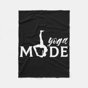 Yoga Mode Spirituality Meditate Meditation Spiritu Fleece Blanket