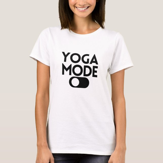Yoga mode T-Shirt (Front)