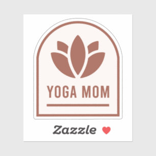 Yoga mom mother lotus flower boho aesthetic