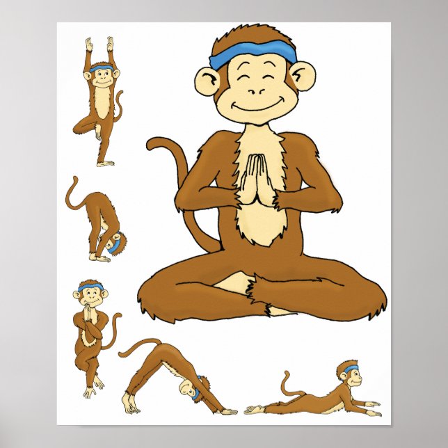 Yoga Monkey Poster (Front)