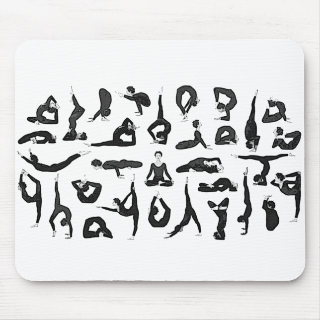 Yoga Mouse Pad (Front)