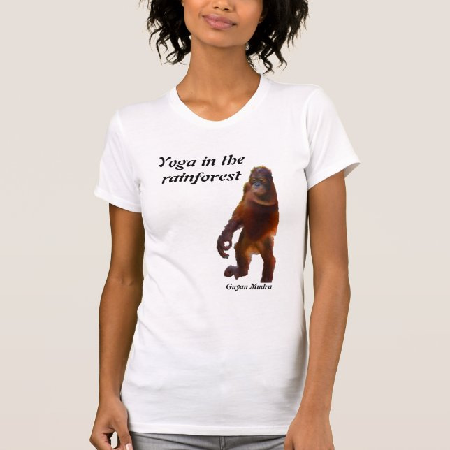 Yoga Mudra Stress Relief T-Shirt (Front)