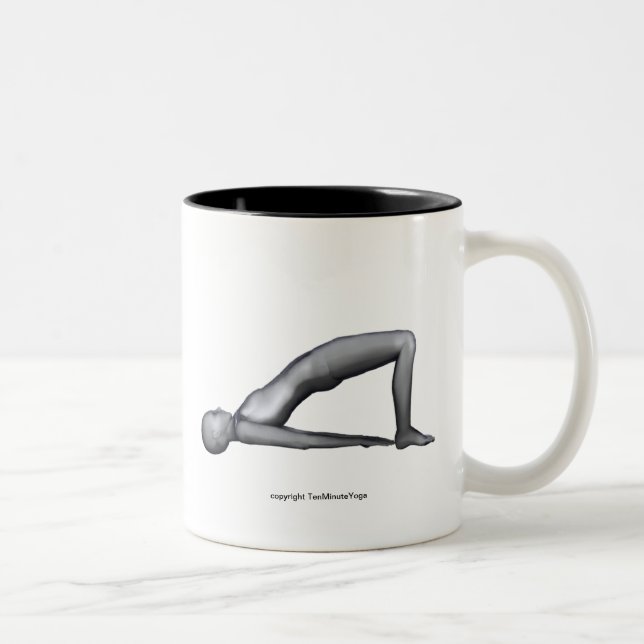Yoga Mug - Bridge Pose (Right)
