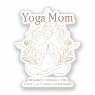 Yoga Mum Breathing Through Motherhood