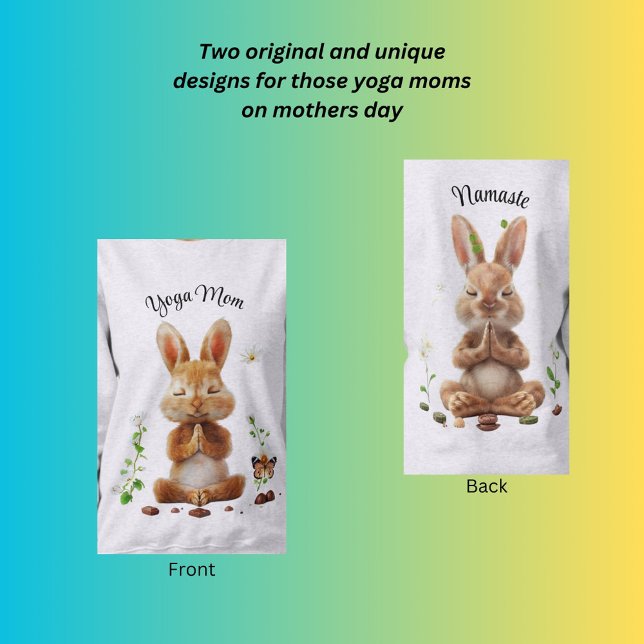 Yoga Mum cute bunny  Sweatshirt (Creator Uploaded)