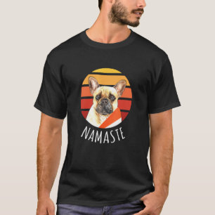 Yoga Namaste French Bulldog For Meditation T-Shirt