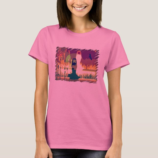 Yoga nut! T-Shirt (Front)