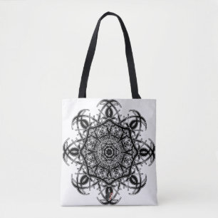 Yoga Octa Glyph Tote Bag