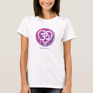 Yoga Om Love Ladies Tee