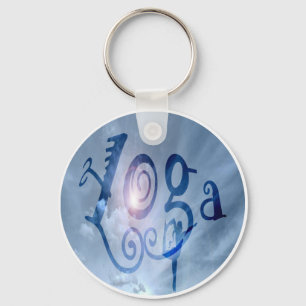 Yoga Outdoor Clouds Key Ring