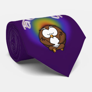 yoga owl tie