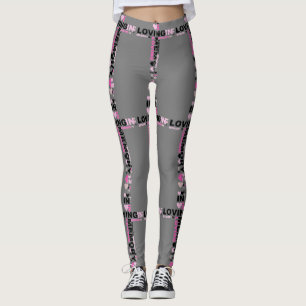 Yoga Pants Leggings Stretch Pants In Loving Memory