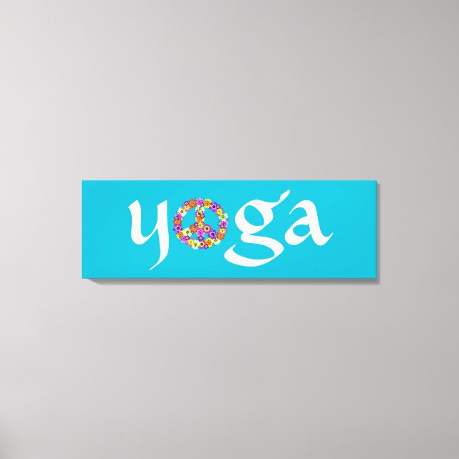 Yoga Peace Sign Floral (Front)