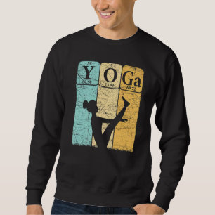 Yoga Periodic Table Elements Zen Meditation Nerd Y Sweatshirt