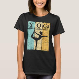 Yoga Periodic Table Elements Zen Meditation Nerd Y T-Shirt
