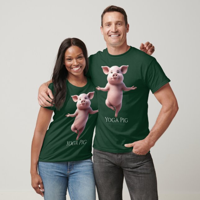 Yoga Pig T-Shirt (Unisex)