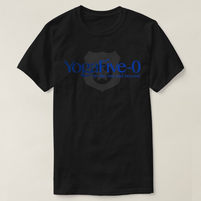 Yoga Police  T-Shirt (Design Front)