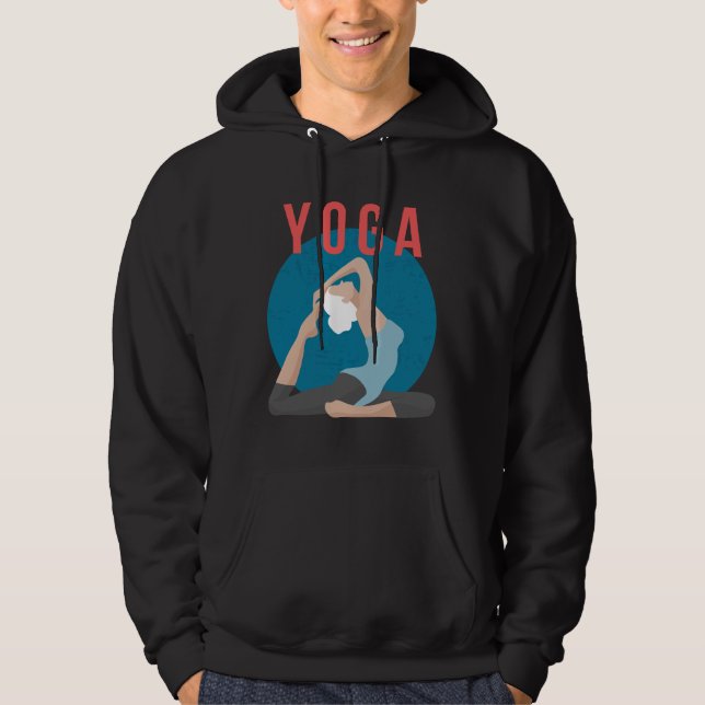 Yoga Pose Hoodie (Front)