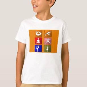 Yoga Pose Icons T-Shirt