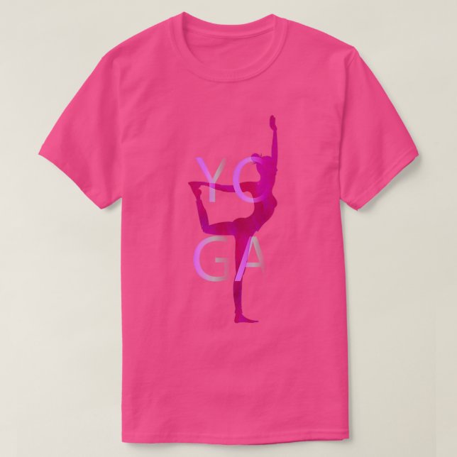 yoga pose T-Shirt (Design Front)