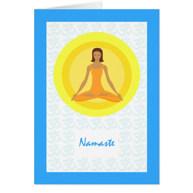 Yoga Pose, Take Time to Breathe, Namaste (Front)
