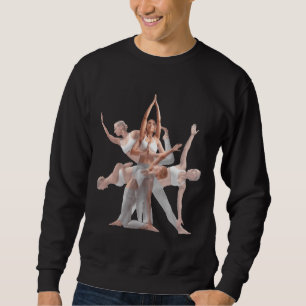 Yoga Poses 65 Sweatshirt