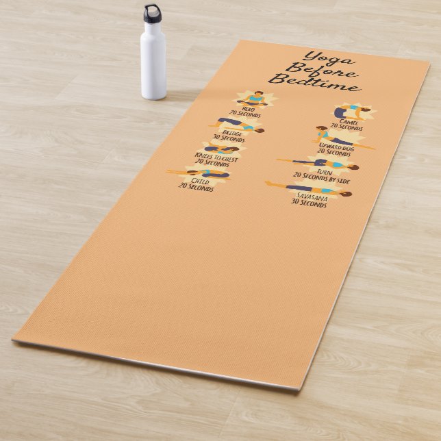 Yoga Poses Before Bed Waking Up  Mat (In Situ)