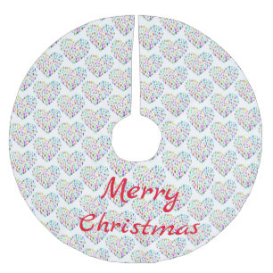 Yoga Poses Heart Thunder_Cove Brushed Polyester Tree Skirt