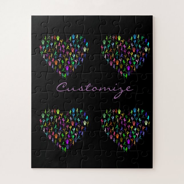 Yoga Poses Heart Thunder_Cove Jigsaw Puzzle (Vertical)