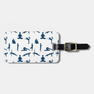 Yoga Poses Luggage Tag