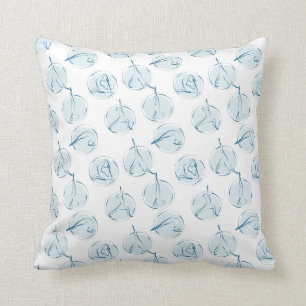 Yoga poses pattern cushion