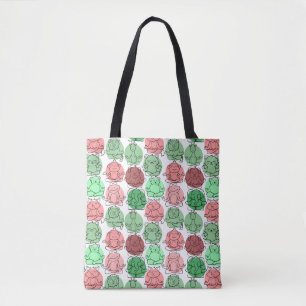 Yoga poses pattern   Yoga seamless pattern 18 Tote Bag