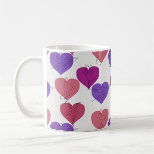 Yoga poses pattern Yoga seamless pattern 1 Coffee Mug