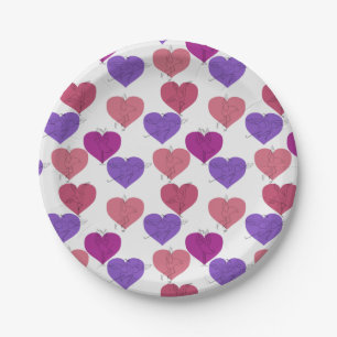 Yoga poses pattern   Yoga seamless pattern 1 Paper Plate