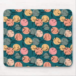 Yoga poses pattern Yoga seamless pattern 23 Mouse Pad