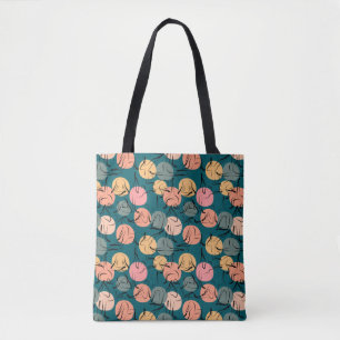 Yoga poses pattern Yoga seamless pattern 23 Tote Bag