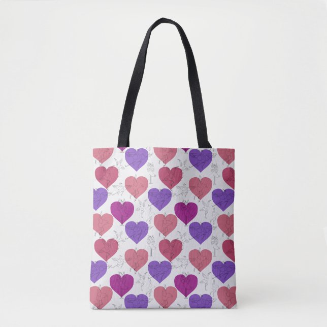 Yoga poses pattern | Yoga seamless pattern 3 Tote Bag (Front)