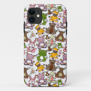 Yoga poses pattern Yoga seamless pattern 58 Case-Mate iPhone Case