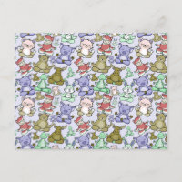 Yoga poses pattern | Yoga seamless pattern 60