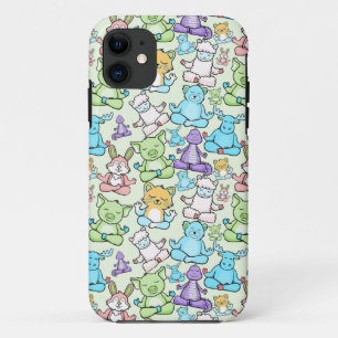 Yoga poses pattern Yoga seamless pattern 63 Case-Mate iPhone Case