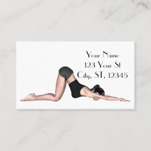 Yoga Poses Thunder_Covr Business Card