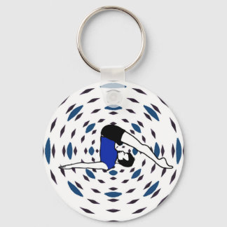 Yoga Poses - Yoga Key Cchains Ring
