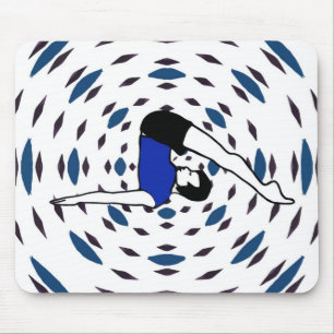 Yoga Poses - Yoga Mouse Pads