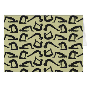 Yoga Positions Silhouettes